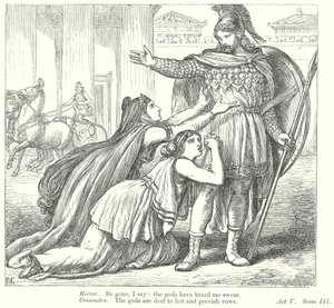 Troilus and Cressida by Henry Courtney (after) Selous