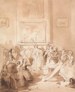 The Life of a Nobleman: Scene the Third - The Night House by Henry Dawe