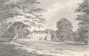 Oakley Hall by Henry Edridge