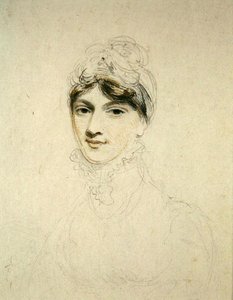 Portrait of a Young Lady by Henry Edridge
