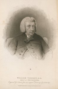 William Vincent, DD, Dean of Westminster by Henry Edridge