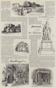 Blenheim Palace Illustrated by Henry Edward Tidmarsh