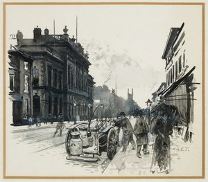 Hulme Town Hall, Stretford Road by Henry Edward Tidmarsh