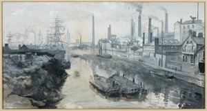 The Irwell at Ordsall, Worrall