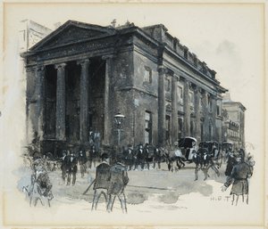 The Portico Library, Mosley Street by Henry Edward Tidmarsh