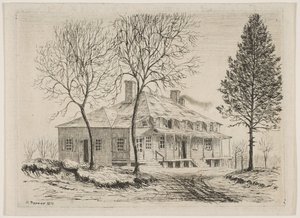 Somerindyck House from Scenes of Old New York