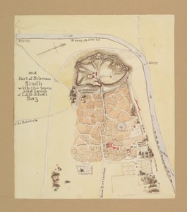 Old Fort of Sehwan, Sindh by Henry Francis Ainslie