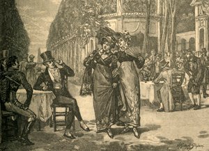 Beaus and Belles of the Regency Period by Henry Gillard Glindoni