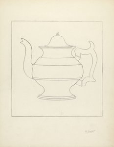 Pewter Pitcher by Henry Granet