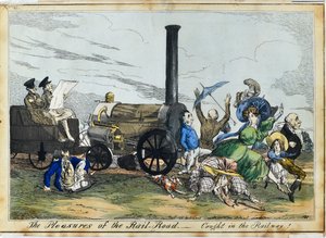 Pleasures of the Railroad - Caught in the Railway by Henry Heath