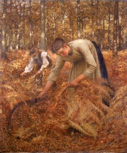 Gathering Bracken, c.1899