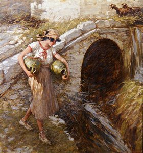 Girl with Jars