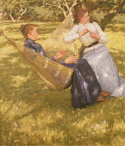 In the Orchard, 1893 by Henry Herbert La Thangue