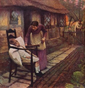 The Man With The Scythe by Henry Herbert La Thangue