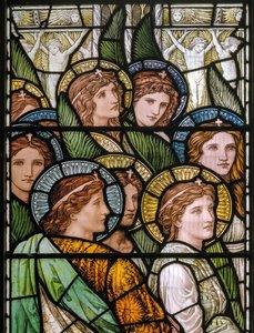 The Lamb Of God, Adoring Saints by Henry Holiday