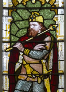 Cambridge, Trinity College, Heaton Butler & Bayne, Henry Holiday, Carolus, CA by Henry Holiday