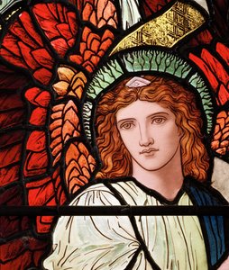 Ministering Angels (detail) by Henry Holiday