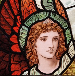Ministering Angels (detail) by Henry Holiday