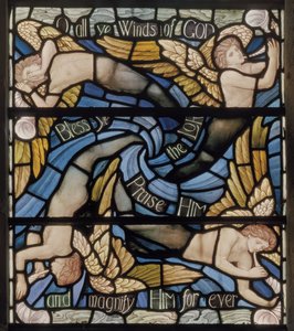 O All Ye Winds Of The Gods, Benedicite Window (detail)