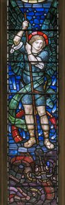 The Archangel St Michael & Dragons by Henry Holiday