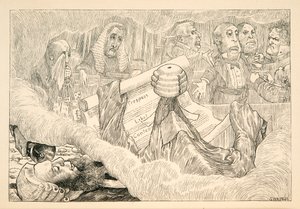 You Must Know - Said the Judge but the Snark Exclaimed Fudge! by Henry Holiday