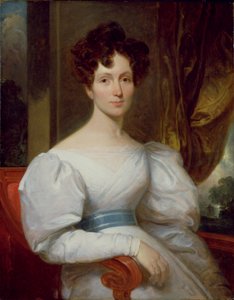 Portrait of Fanny Kemble Butler by Henry Inman