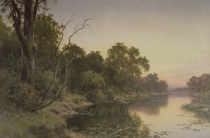 A Backwater of the River Murray by Henry James Johnstone