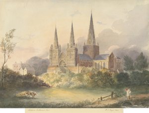 Lichfield Cathedral - West View