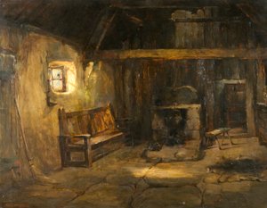 Interior - Country Cottage by Henry Jobson Bell