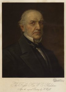 The Right Honourable W E Gladstone by Henry Jr. Weigall
