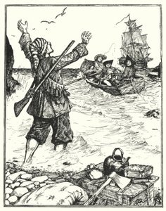 Alexander Selkirk by Henry Justice Ford