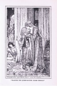 Blanche the Queen Mother Kisses Herman