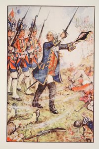George II at Dettingen by Henry Justice Ford