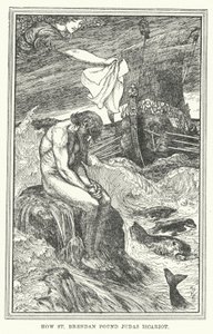 How St Brendan found Judas Iscariot by Henry Justice Ford