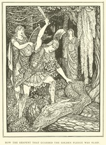 How the Serpent that Guarded the Golden Fleece was Slain by Henry Justice Ford