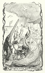 How the White Dove Escaped (engraving) by Henry Justice Ford