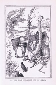 How the Horse Sympathised with St Columba by Henry Justice Ford