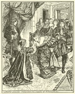 Marie Louise Receives the Visits of Condolence by Henry Justice Ford