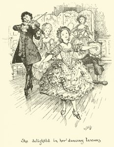 She Delighted in Her Dancing Lessons