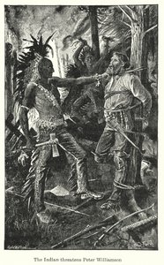 The Indian Threatens Peter Williamson