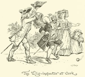The Wig-Inspector at Work by Henry Justice Ford