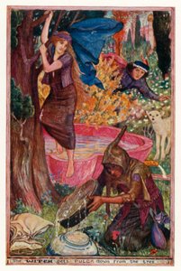The Witch Gets Pulga Down from the Tree by Henry Justice Ford
