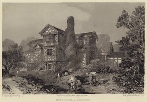 Moreton Hall, Cheshire by Henry Lark Pratt