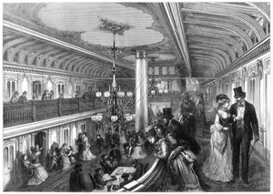 Saloon of a Steamboat