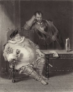 Falstaff and Bardolph by Henry Liverseege