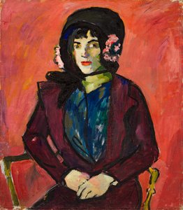 Portrait of a Girl by Henry Lyman Saÿen