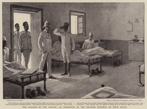 The Advance in the Soudan, an Inspection at the Military Hospital at Wady Halfa by Henry Marriott Paget