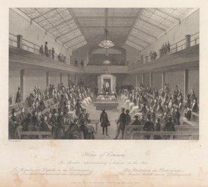 House of Commons, The Speaker Reprimanding a Person at the Bar by Henry Melville