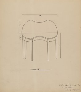 Card Table by Henry Meyers