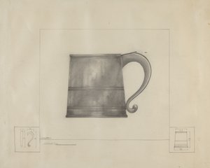Pewter Mug by Henry Meyers